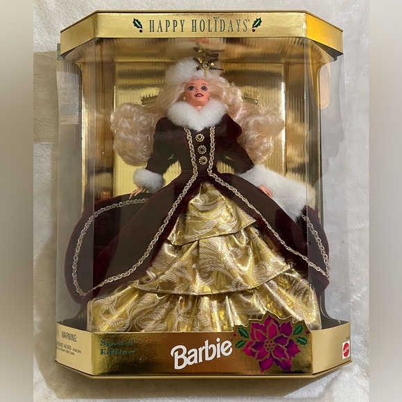 Happy Holidays 1996 Special Edition Mattel Barbie Doll 15646 - NRFB / NIB - Picture 1 of 5
